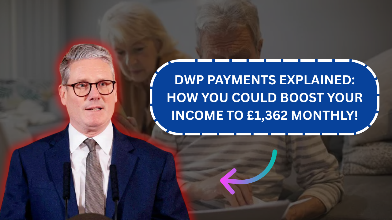 DWP Payments Explained: How You Could Boost Your Income to £1,362 Monthly!