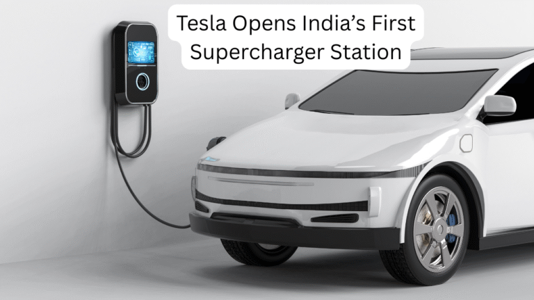 Tesla Opens India’s First Supercharger Station