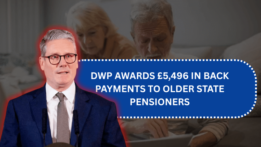 DWP Awards £5,496 in Back Payments to Older State Pensioners