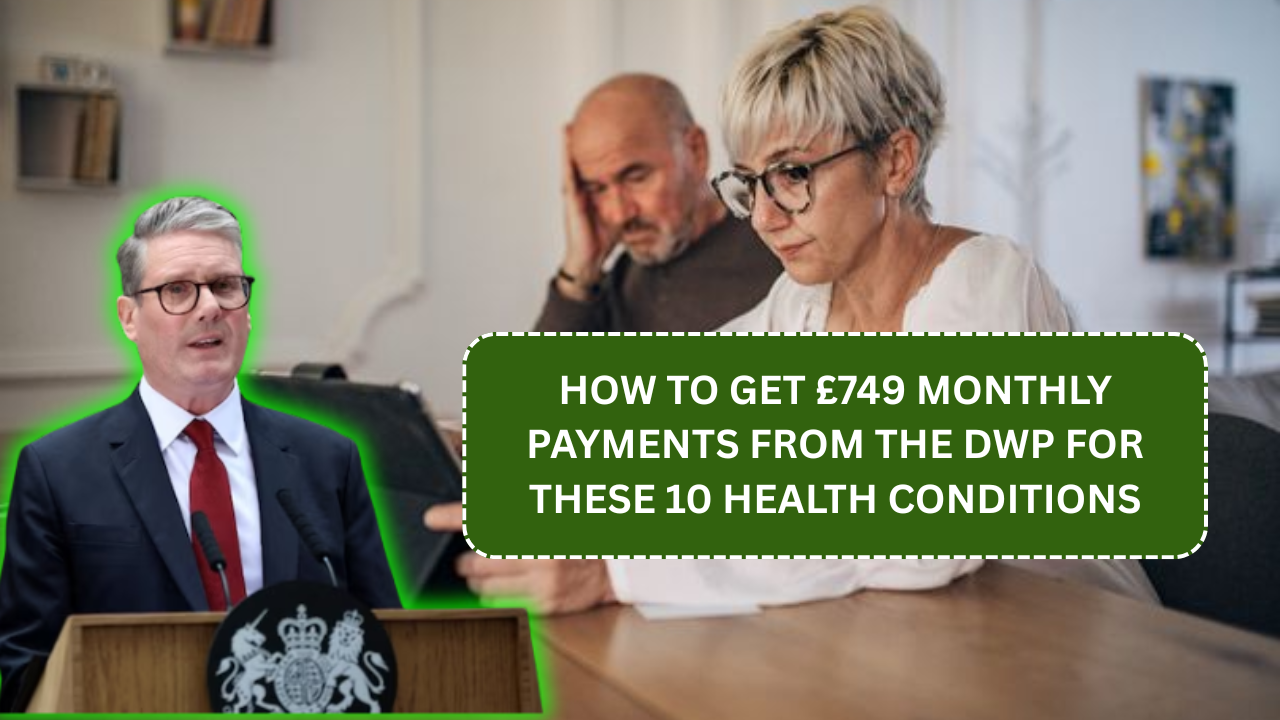 How to Get £749 Monthly Payments from the DWP for These 10 Health Conditions