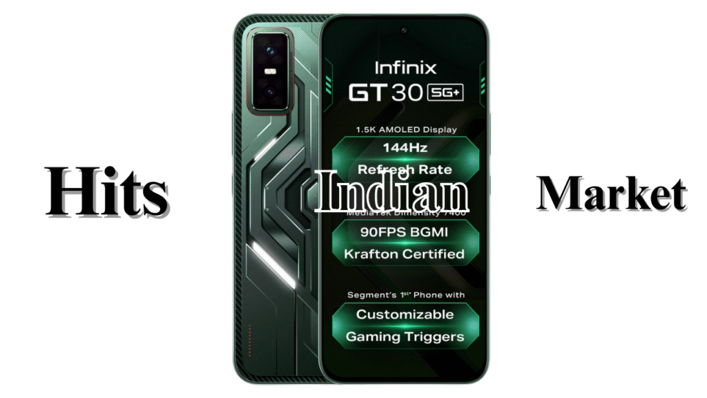 High-Speed Gaming on a Budget: Infinix GT 30 5G+ Hits Indian Market