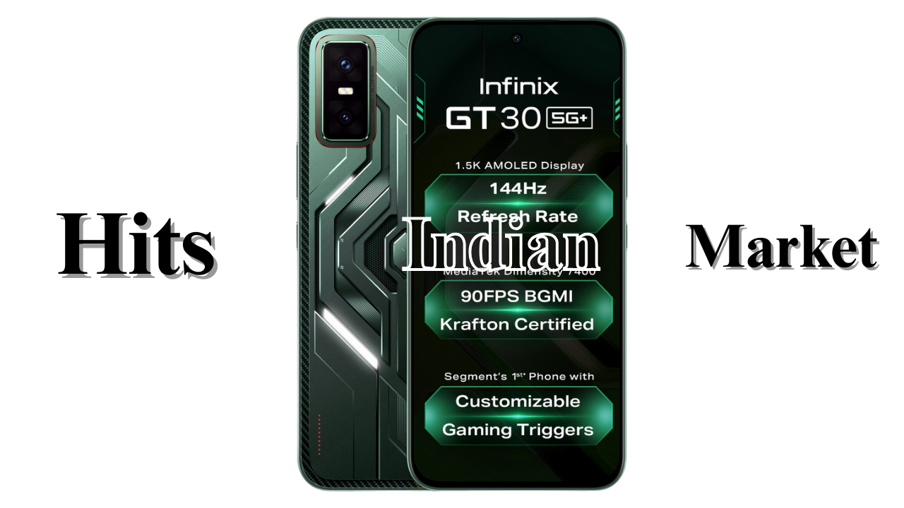 High-Speed Gaming on a Budget: Infinix GT 30 5G+ Hits Indian Market