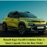 Renault Kiger Facelift Evolution Variant Review: Design and Features in Focus