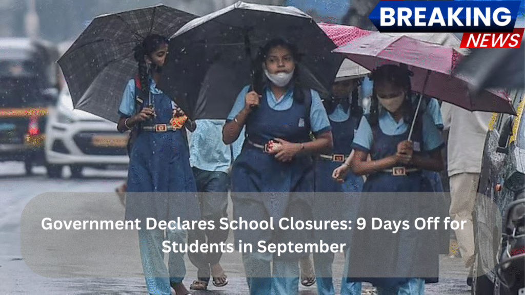 September School Holidays 2025: Full List of 9 Days When Schools Will Stay Shut