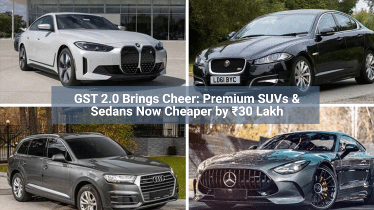 Festive Windfall: Mercedes, BMW, Audi, JLR & Volvo Slash Prices by Up to ₹30 Lakh
