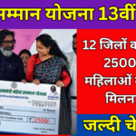 Maiya Samman Yojana 13th Installment: 12 जिलों को आज से 2500 रुपये महिलाओं के खाते में मिलना शुरू,