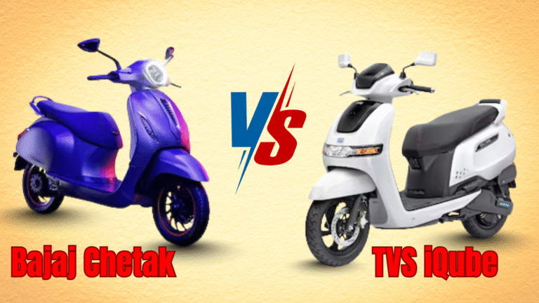 TVS iQube vs Bajaj Chetak: