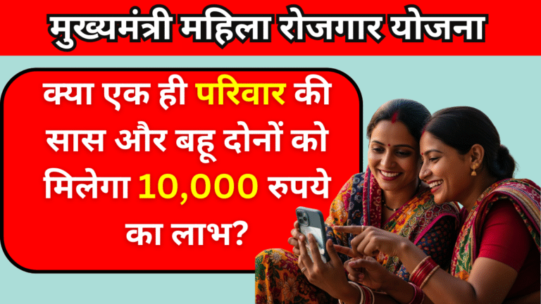 Mukhyamantri Mahila Rozgar Yojana
